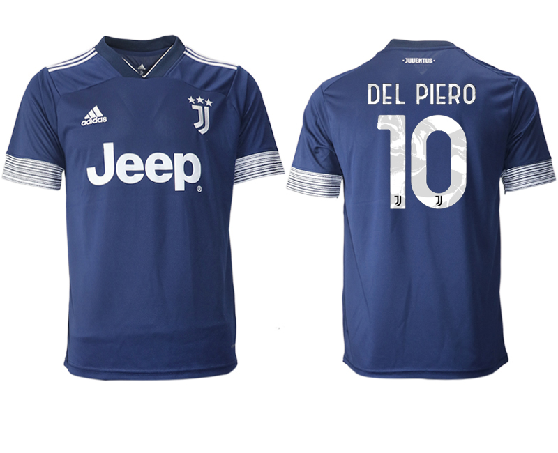 Men 2020-2021 club Juventus away aaa version #10 blue Soccer Jerseys1->juventus jersey->Soccer Club Jersey